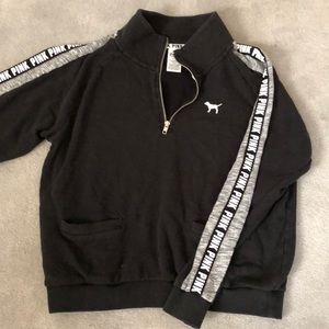 PINK Victoria’s Secret quarter zip sweatshirt